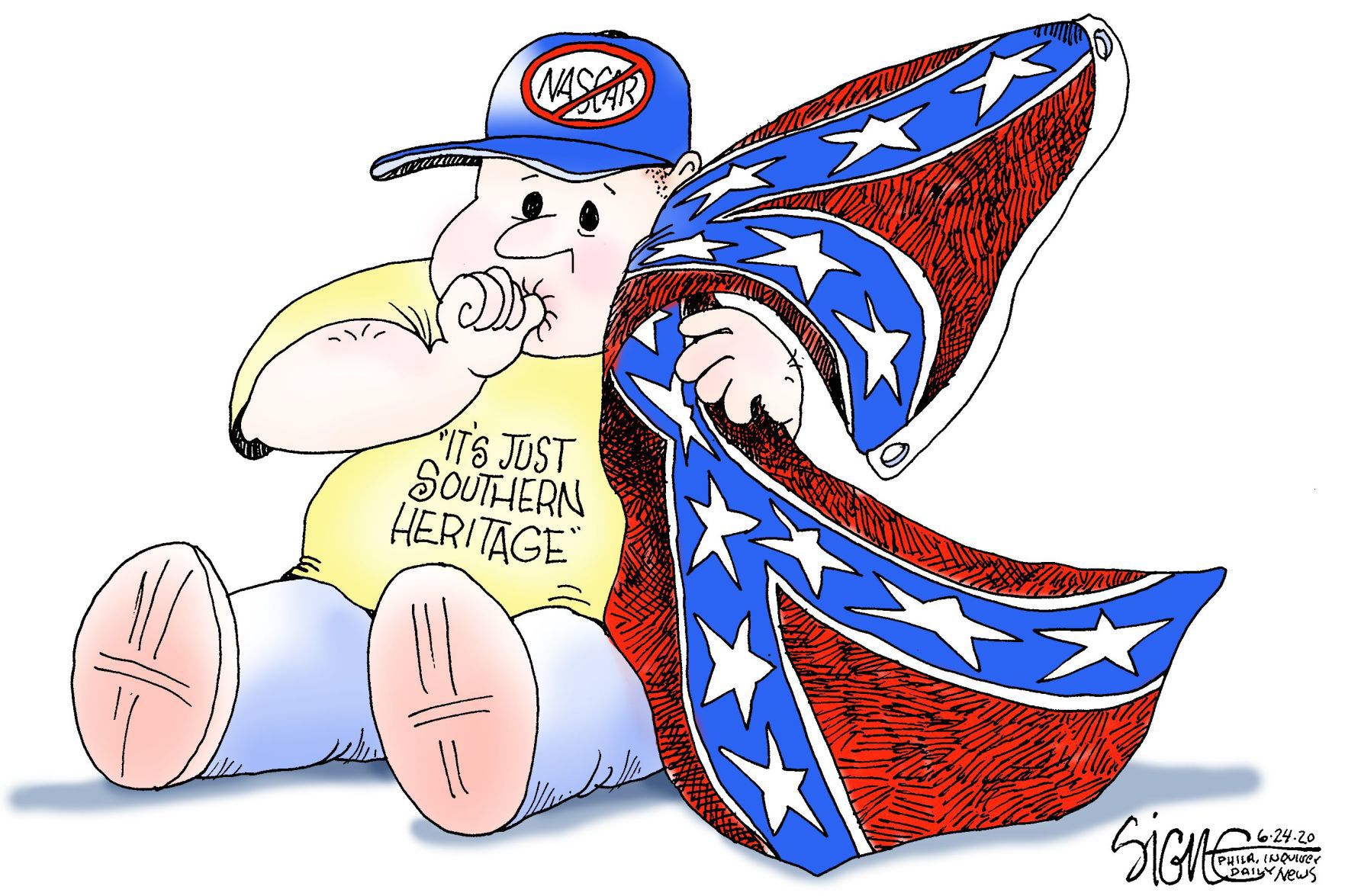 Signe Wilkinson cartoon